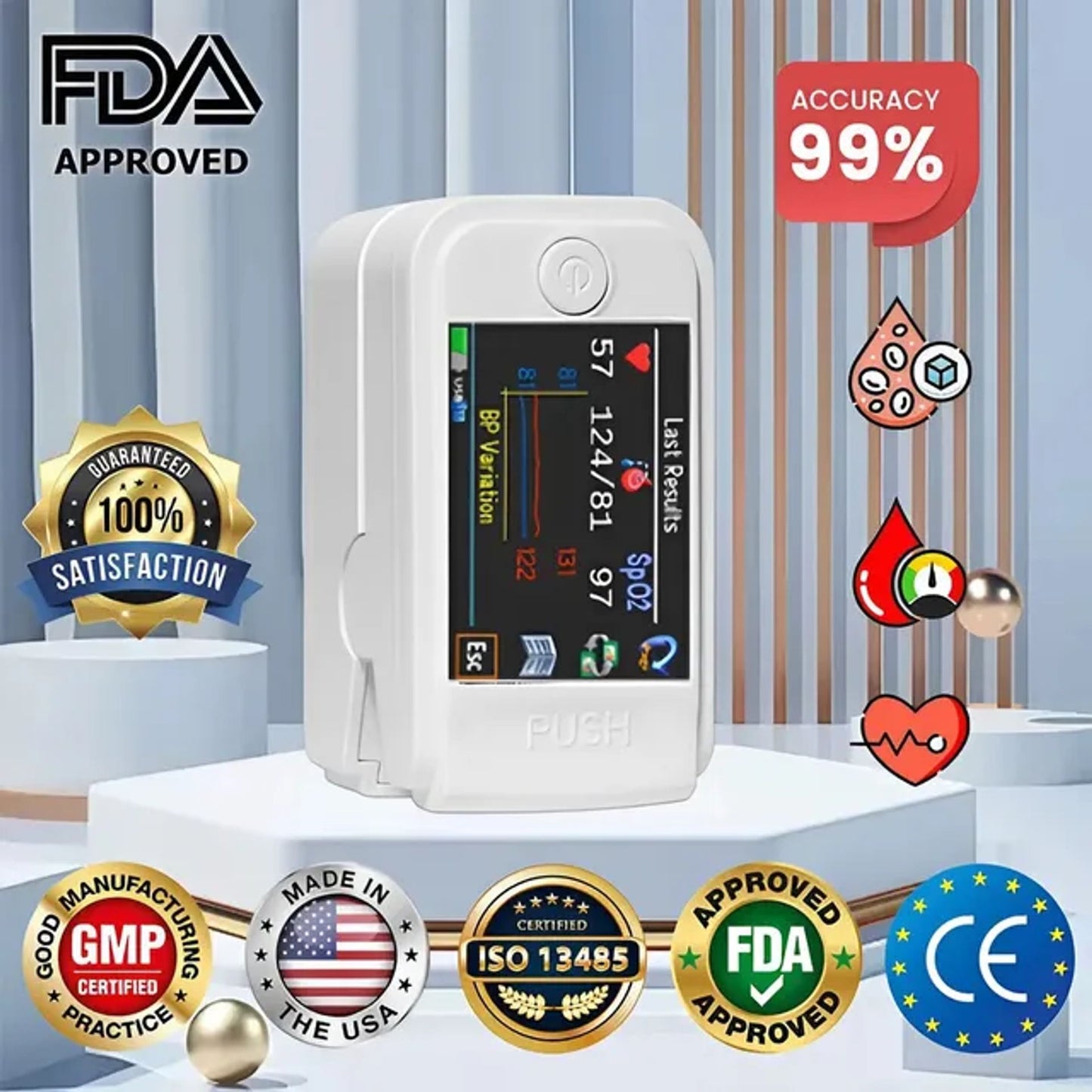 [Expert-Grade Measuring] - Advanced Non-Invasive Health Monitor-99.9% Accuracy + Exclusive Gift ✅GMP Approved